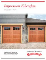 IMPRESSION FIBERGLASS COLLECTION® brochure